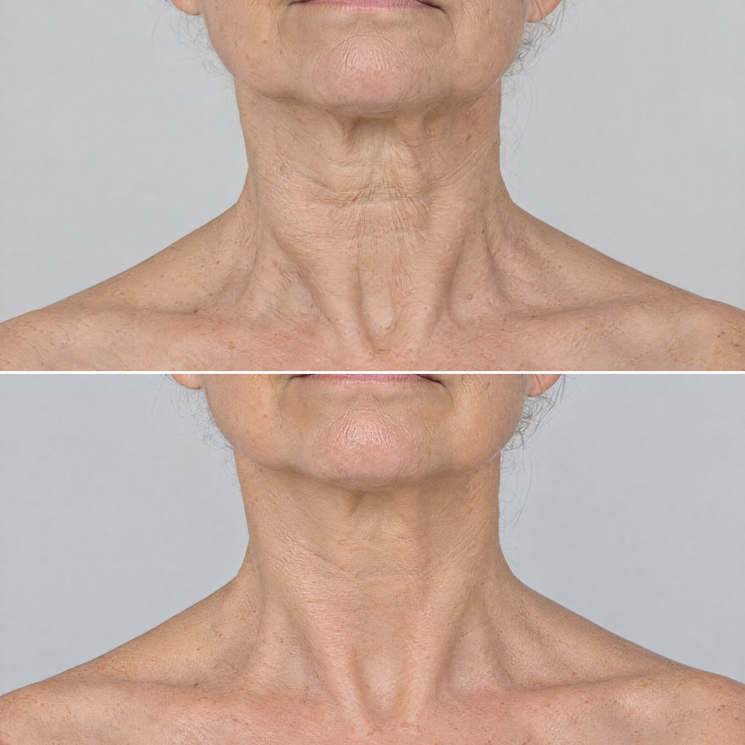 My neck no longer gave away my age