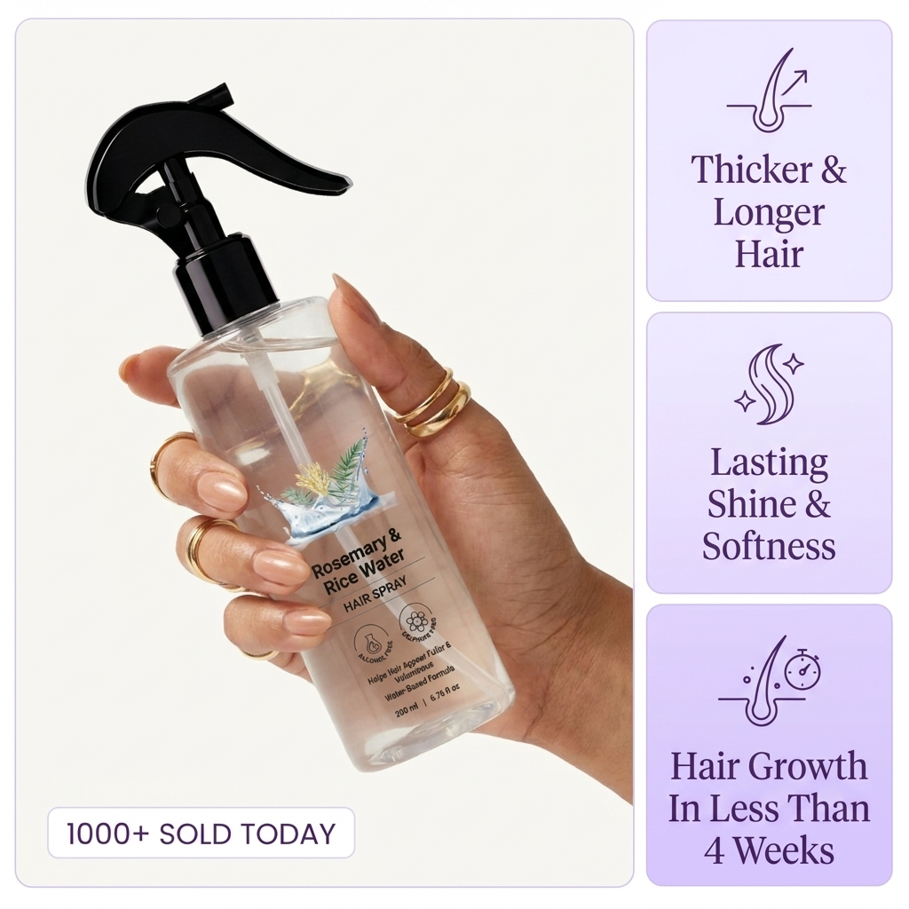 Husha® Natural Hair Growth Spray