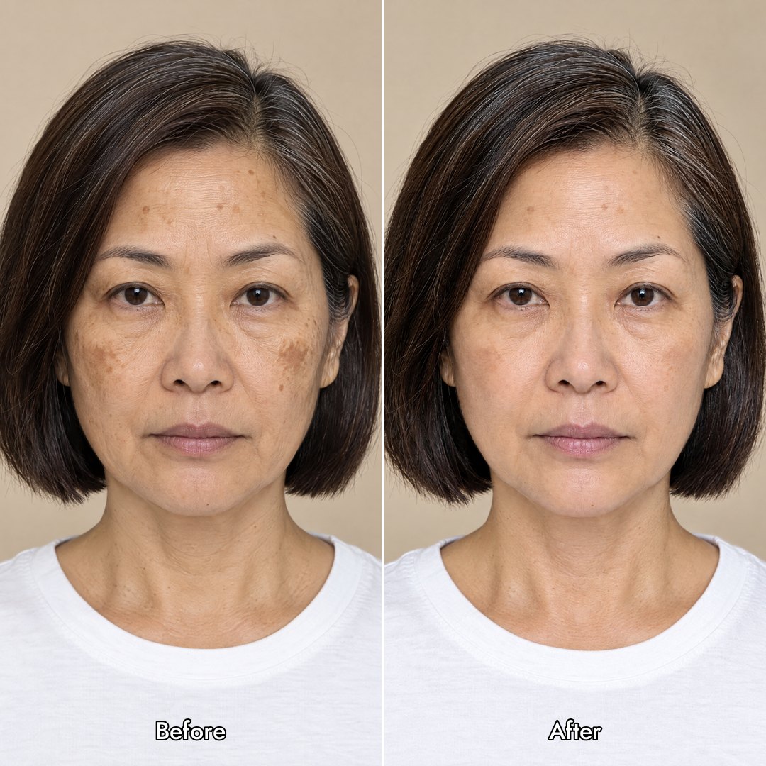 The dull, uneven patches I carried for years began to fade
